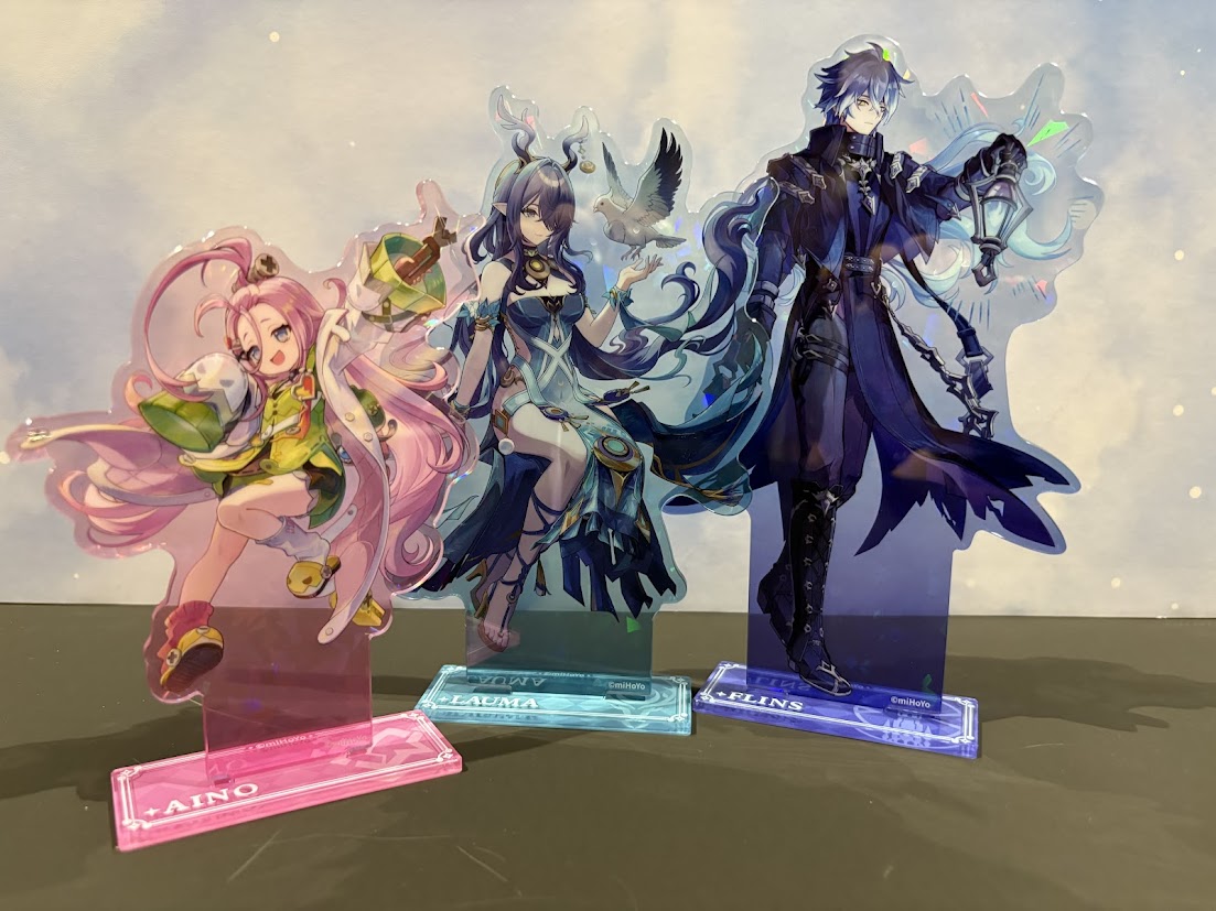 🎉本日スタート🎉 🌙「原神」LunaⅠ記念🌙未来屋書店フェア💥 ナド