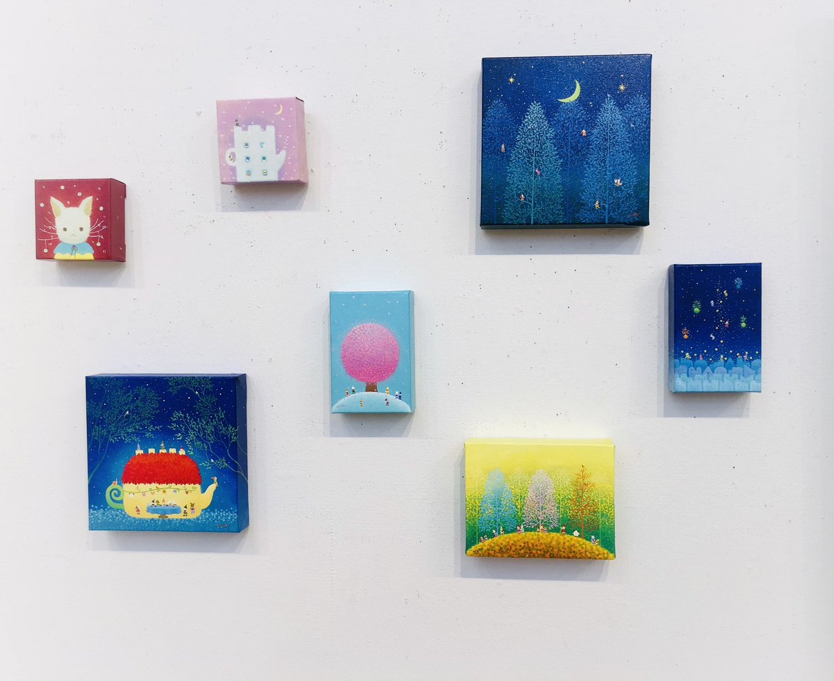 ノブ サチ作 絵画 油絵 ひだまりの時間｜ノブ サチ作 絵画 油絵 ひだまりの