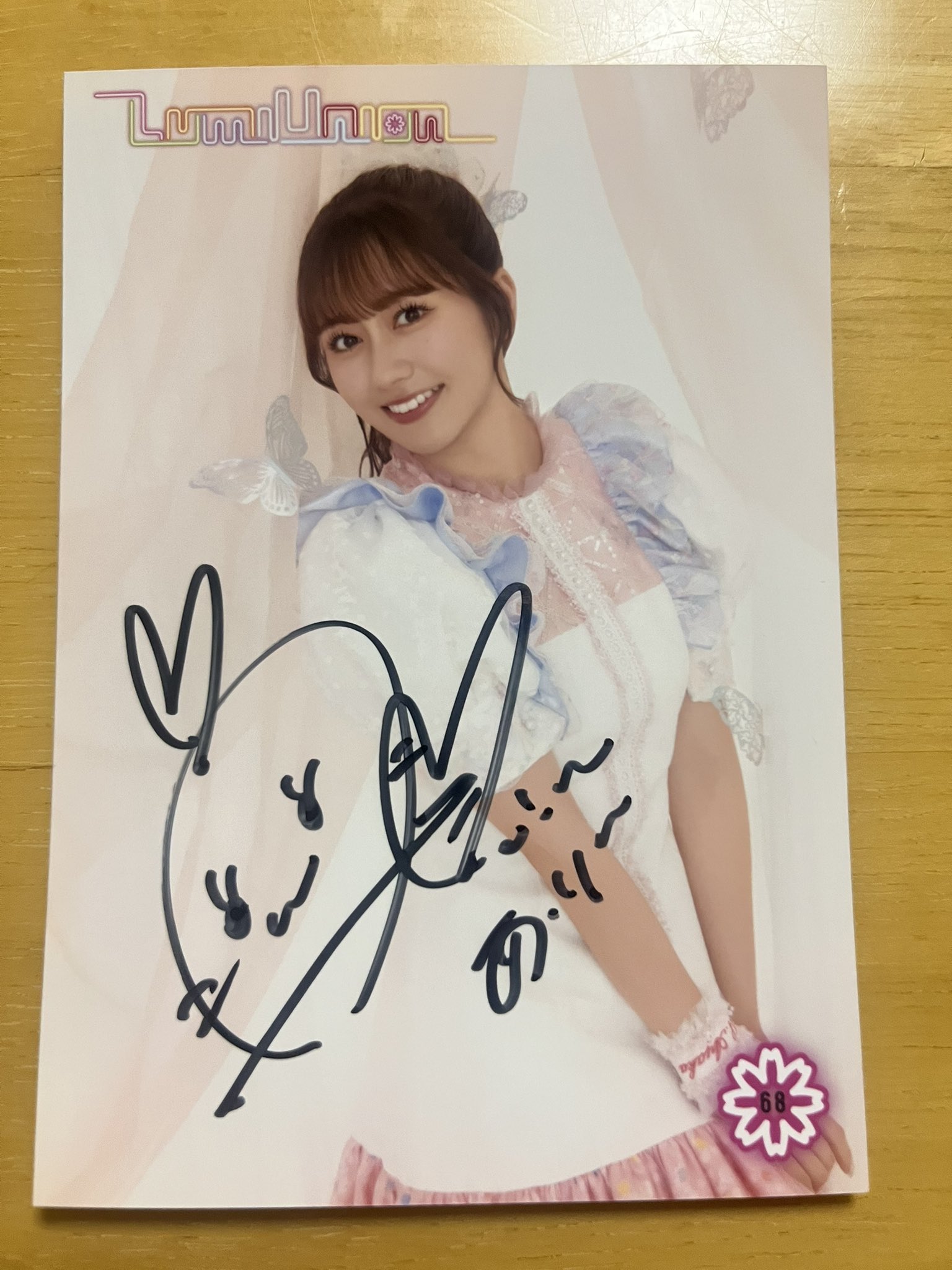 ももクロ佐々木彩夏生写真サインももいろクローバーZ 送料無料