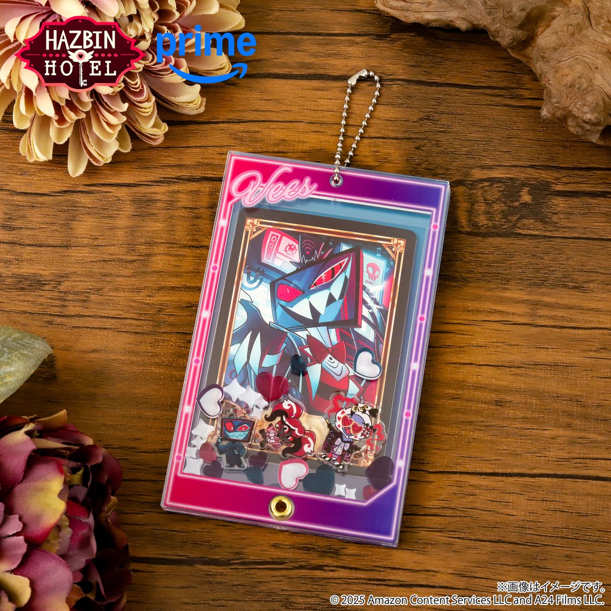 ハズビン・ホテルへようこそ」より、描き下ろしミニキャライラストを