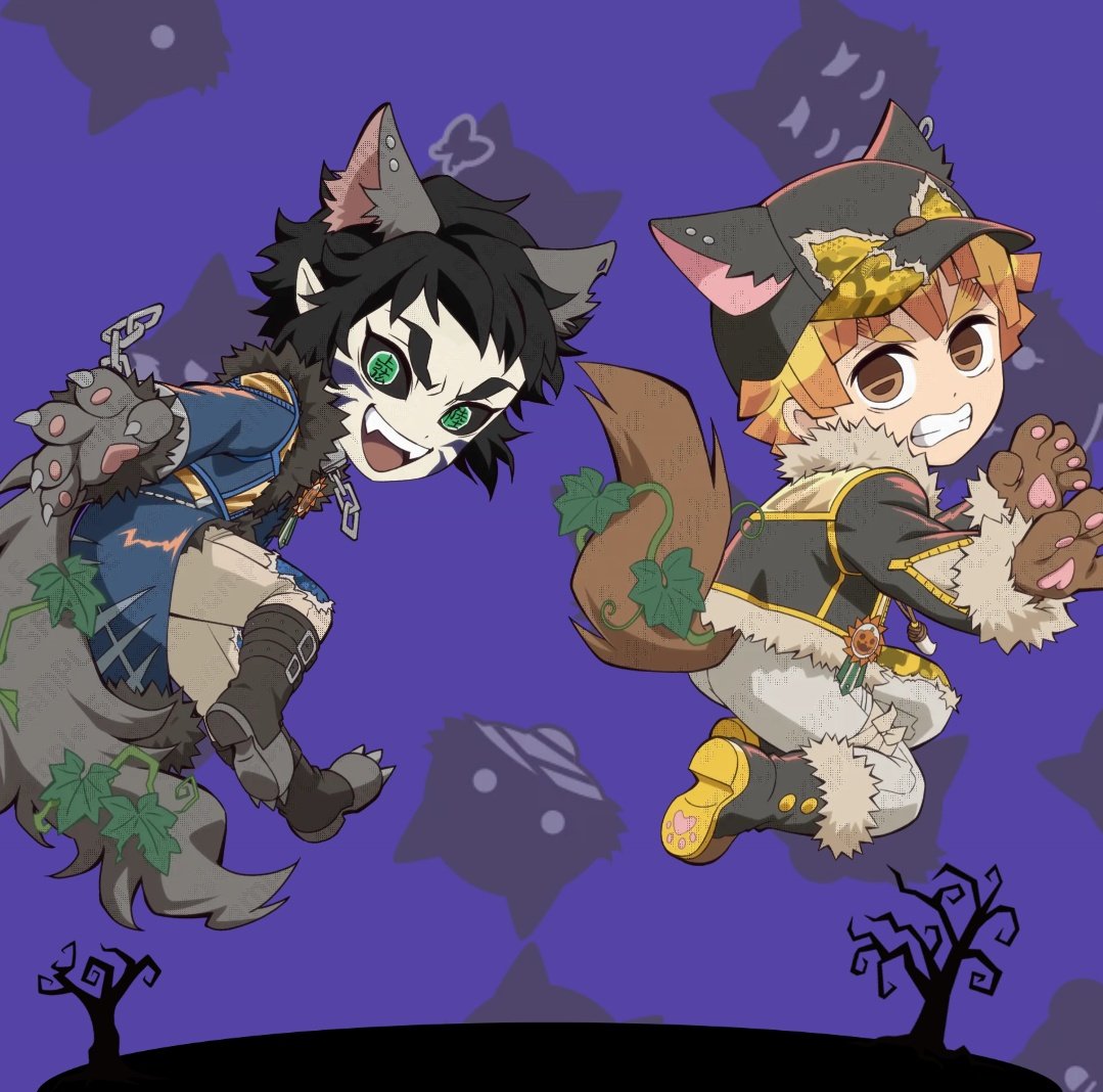 善逸と獪岳一緒にしてくれたの有り難い！⚡ 善逸の威嚇が可愛い！😍 獪