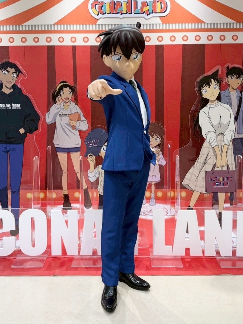 新一の着ぐるみ。 これは、初めて見た。