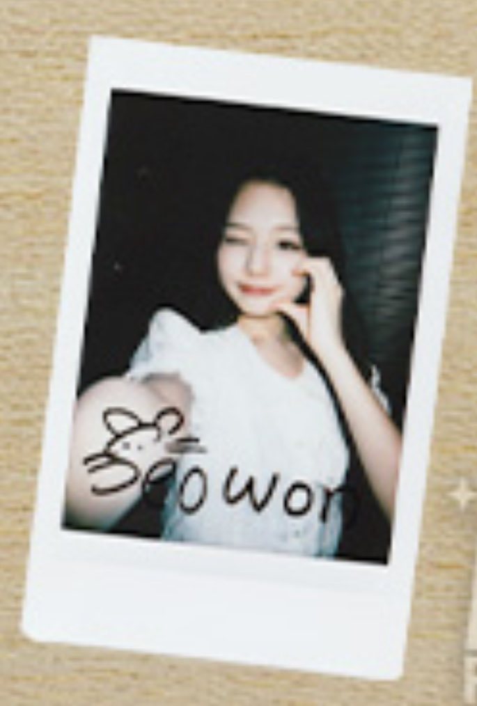 ONEUS イド ポラロイド サイン入り ONEUS イド ポラロイド サイン入り