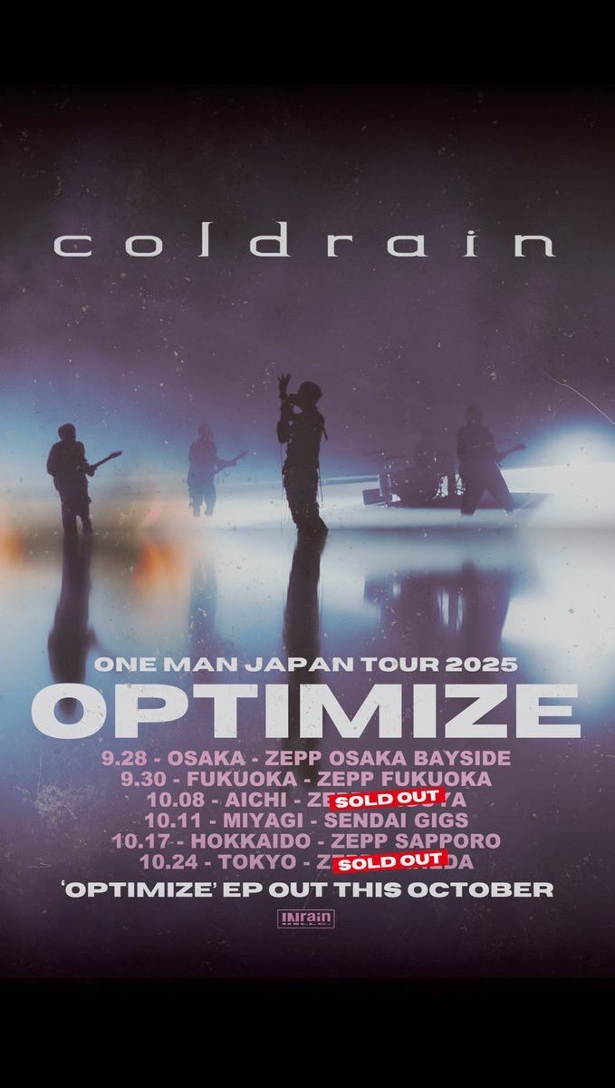 ONE MAN JAPAN TOUR OPTIMIZE】 明日は名古屋公演🔥 物販先行販売は15