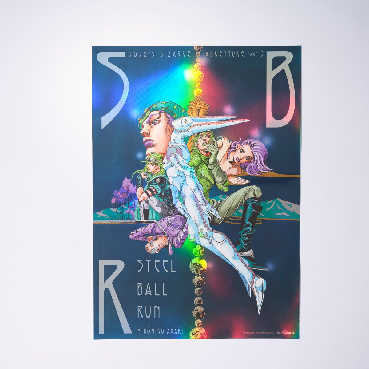 JOJO展2012ポスター ストーンオーシャン Amazon.co.jp: 『ジョジョの奇妙な冒険 Part 6 ストーンオーシャン』B2