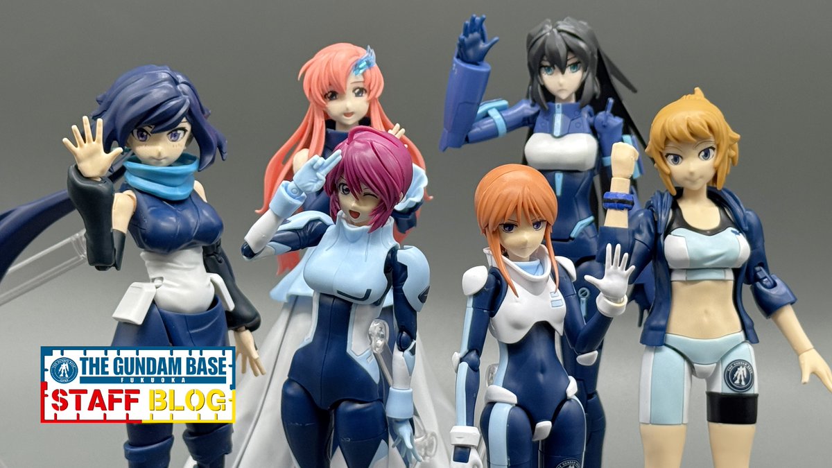 Figure-rise Standard プルツー&ルナマリア&ラクス 特別企画】ガンダムベースのアイドルが勢揃い!? オリジナルカラーの