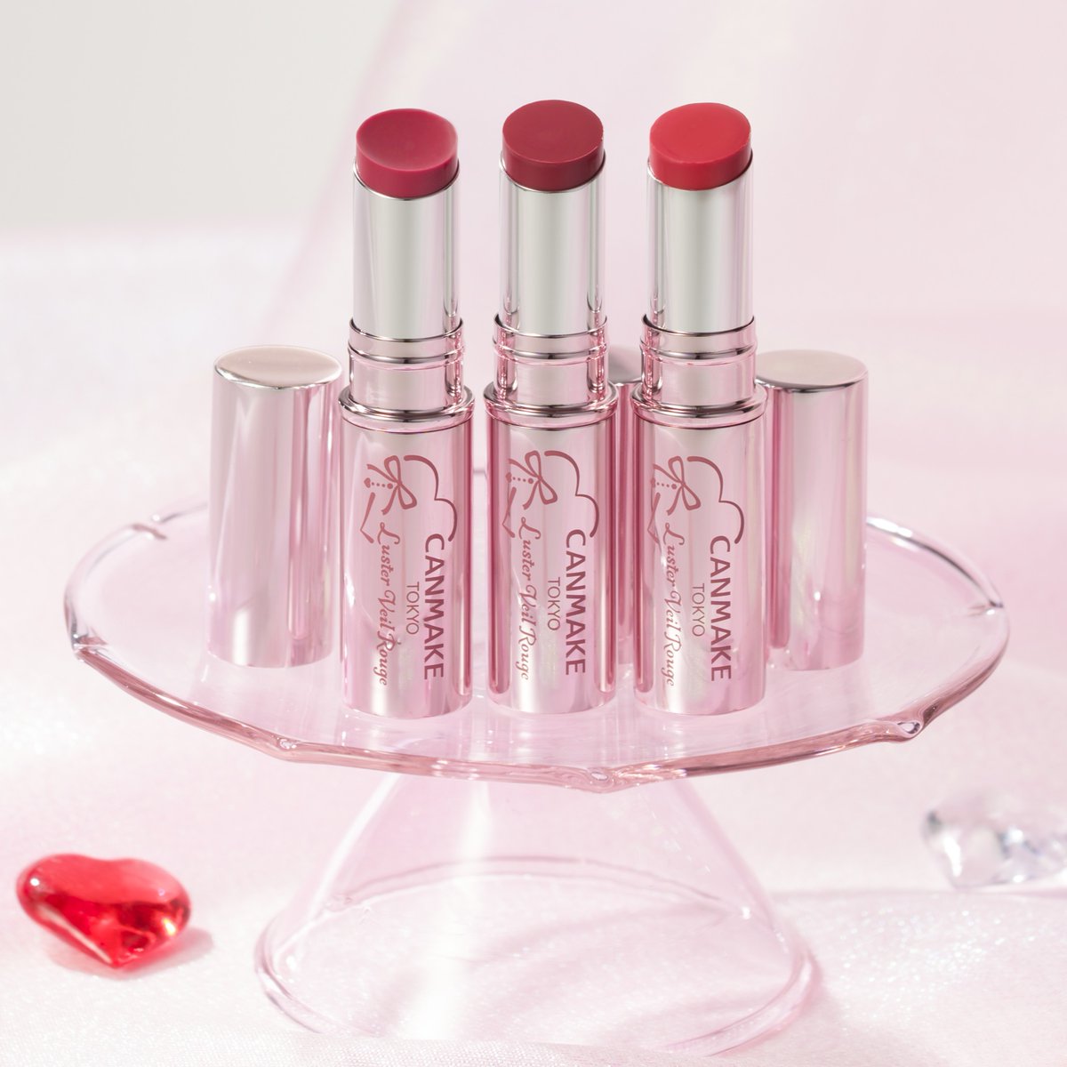 落ちにくい！ とろツヤ膜つづく新ルージュ 『ラスターヴェールルージュ