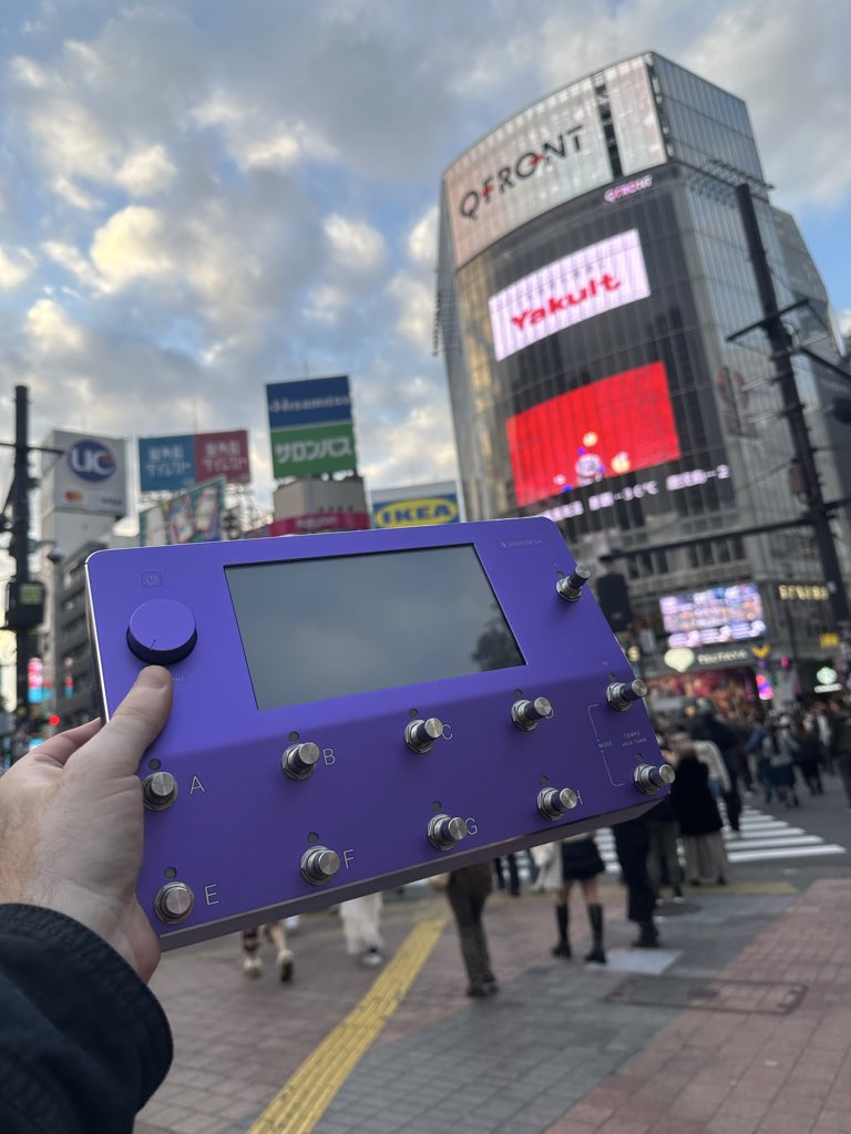 パープル・Quad Cortexが東京に登場！