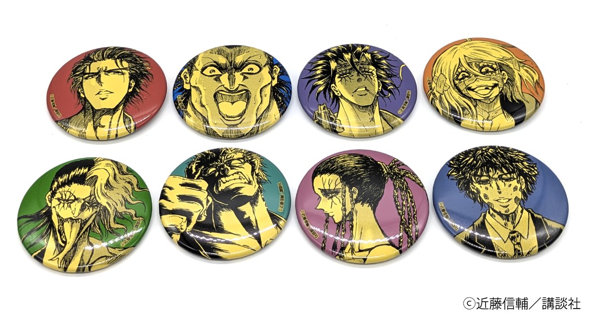 忍者と極道 大阪聖典祭 缶バッジ ━━━━━━━━