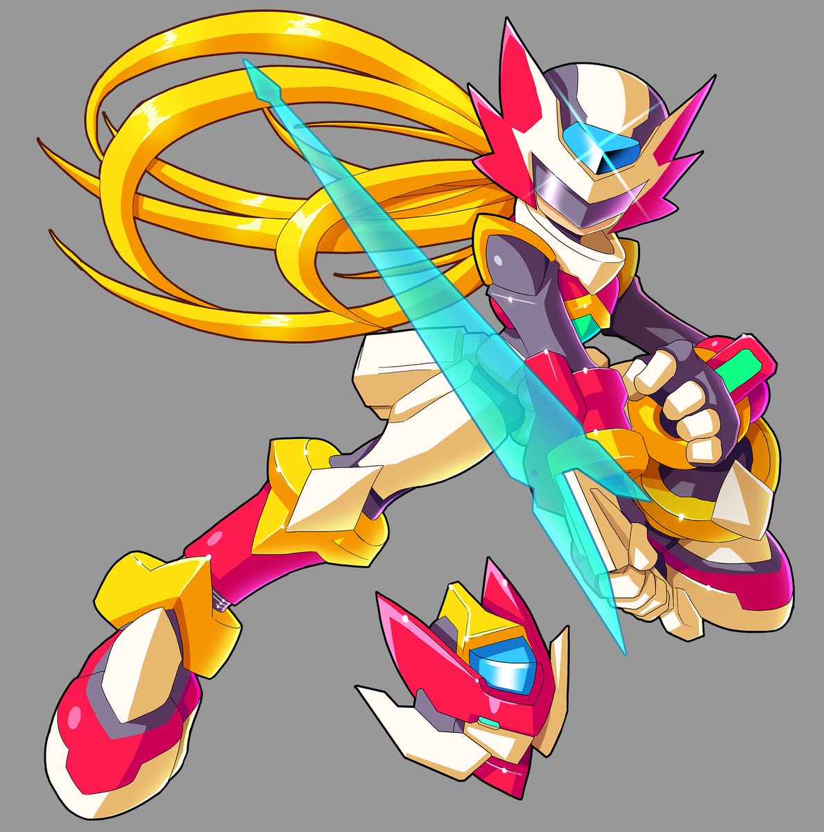 Megaman Model Z #zx #zero #2017art Different design for a