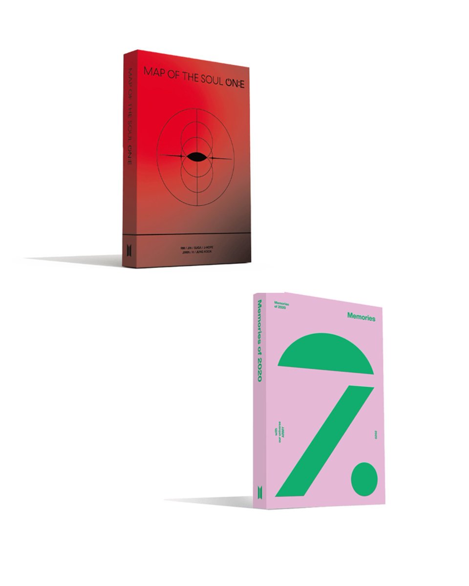Pre-Order] 1) #BTS Map of the Soul ON:E DC 📷 2) #BTS Memories of