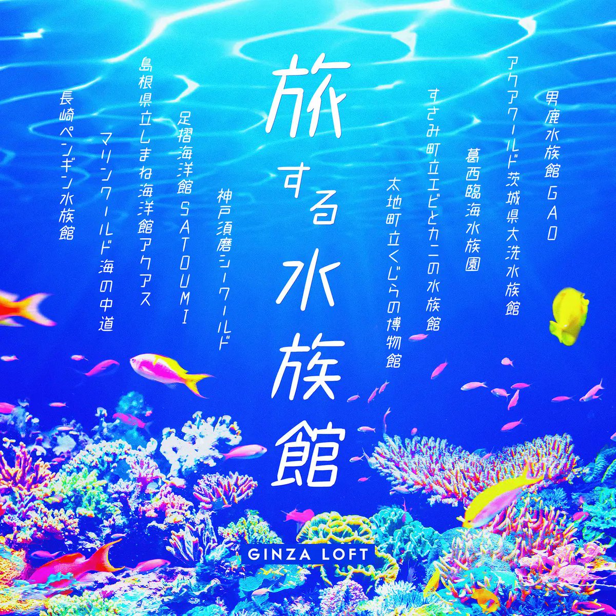 銀座ロフトにて、2025年6月24日(火)～7月31日(木)の期間に開催される