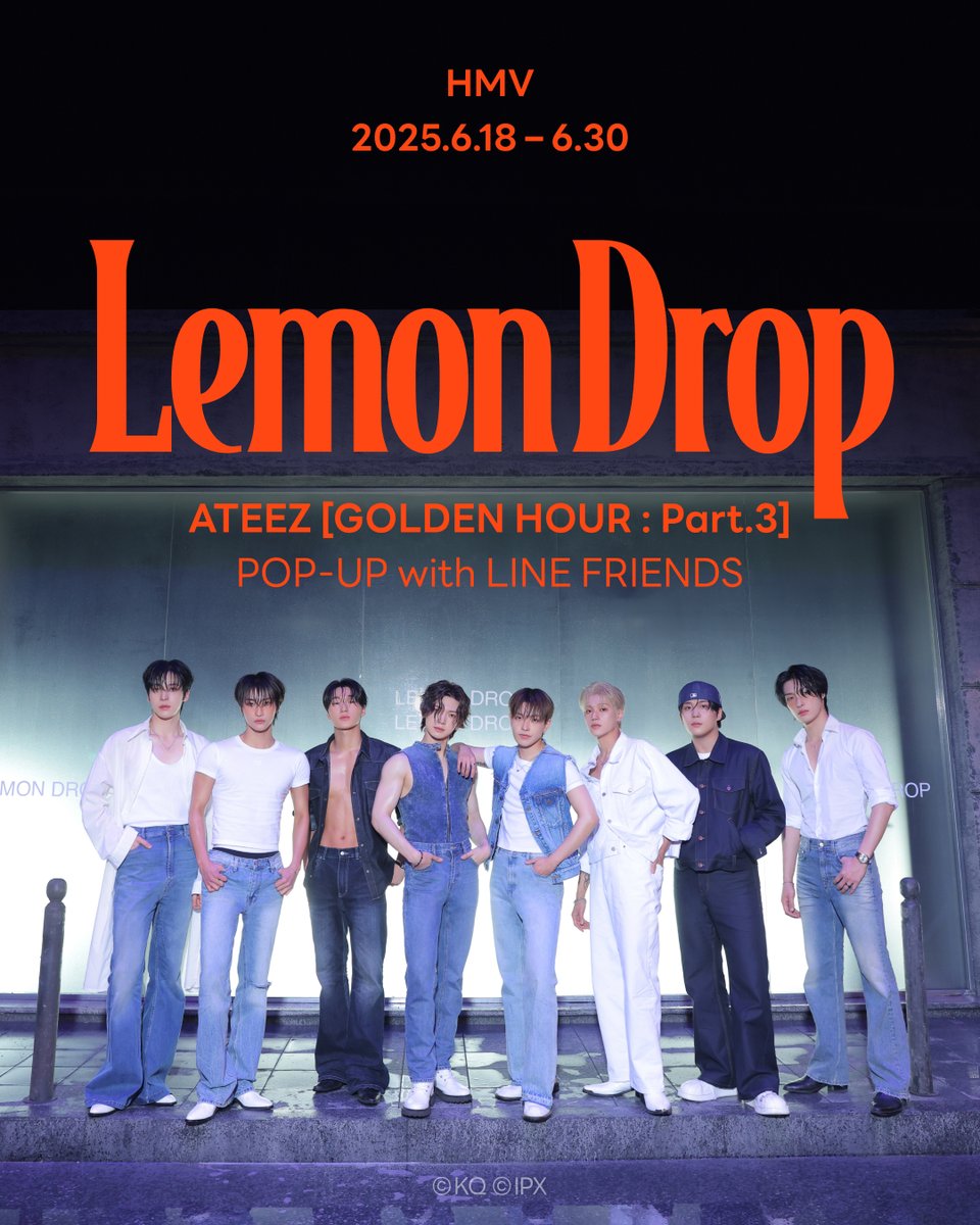 ATEEZ [GOLDEN HOUR : Part.3] POP-UP 全国HMV15店舗にて「フォト