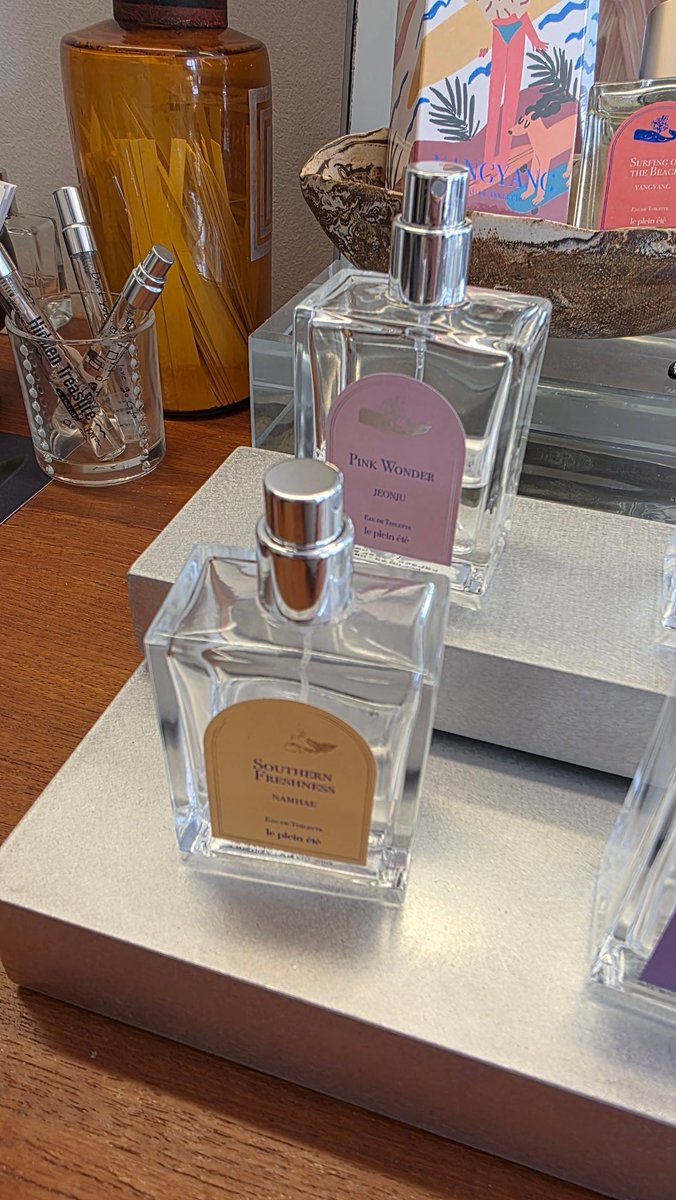 ホビのサノクの香水を見に行ったら、ソクジンのHappyPOPUP ArmyDayで