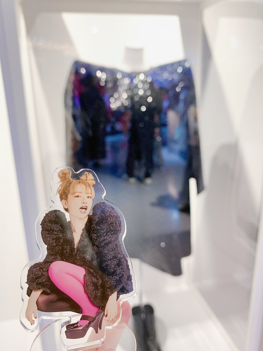 YUKIちゃんの衣装展示見に行ってきた♡ in渋谷 間近で見られて感激˚‧º