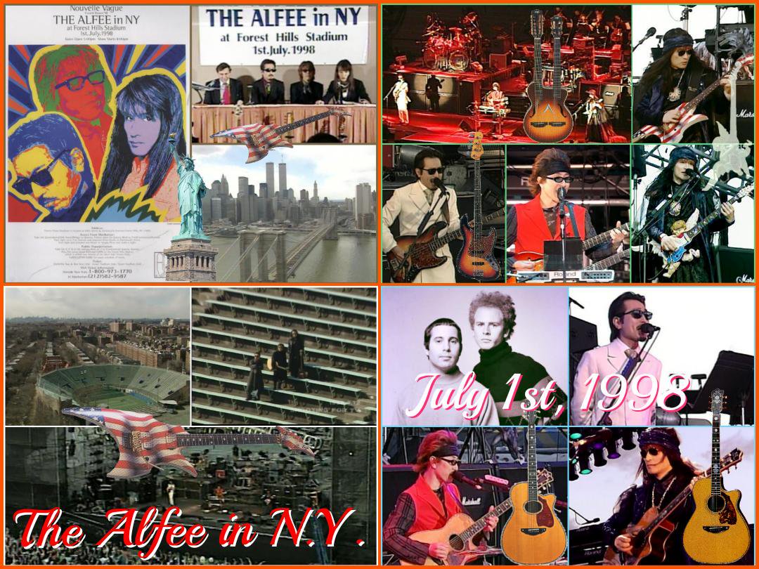 ミュージック DVD THE ALFEE in NY 1st July 1998 DVD THE ALFEE in NY