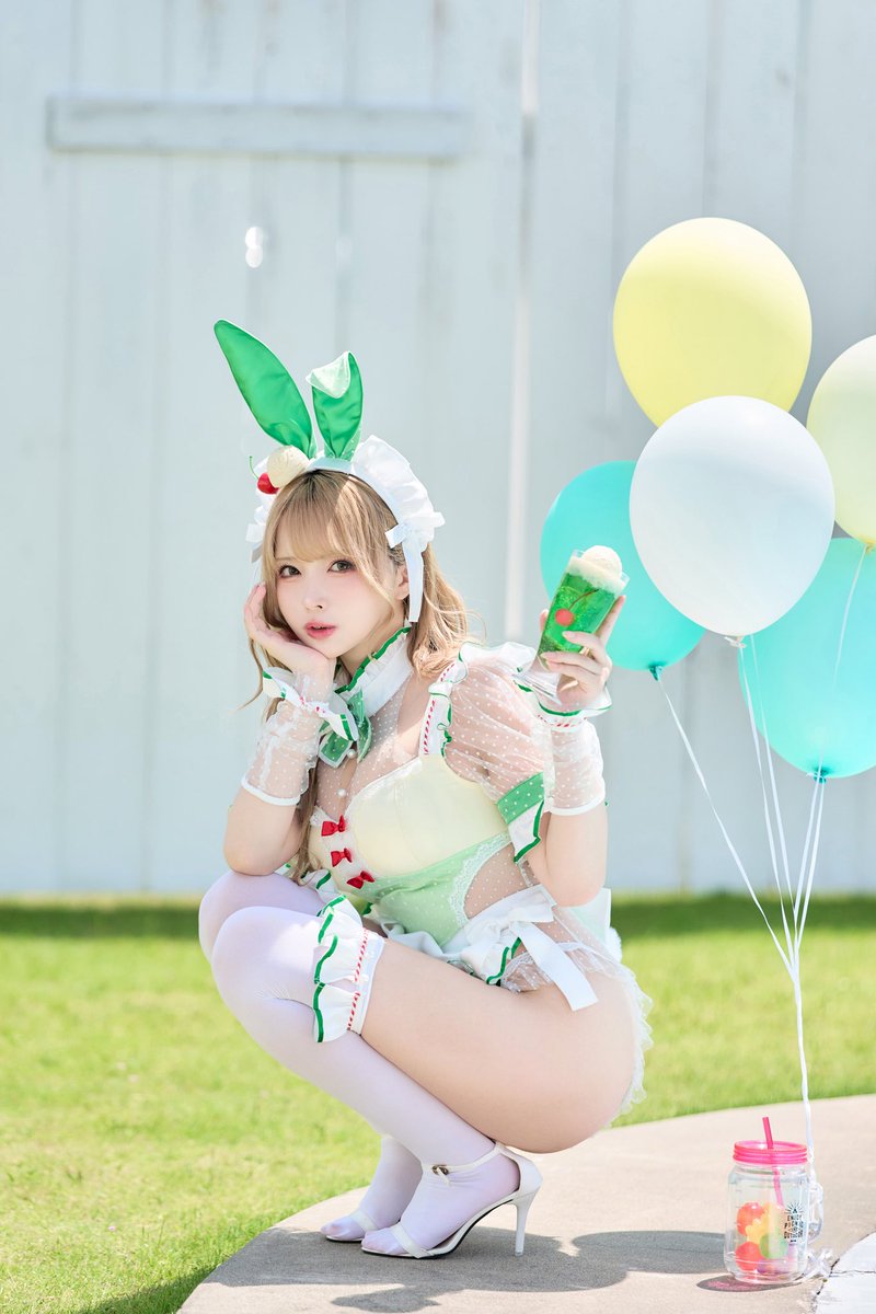 熱い夏にぴったり？なメロンソーダ&クリームソーダバニーが登場