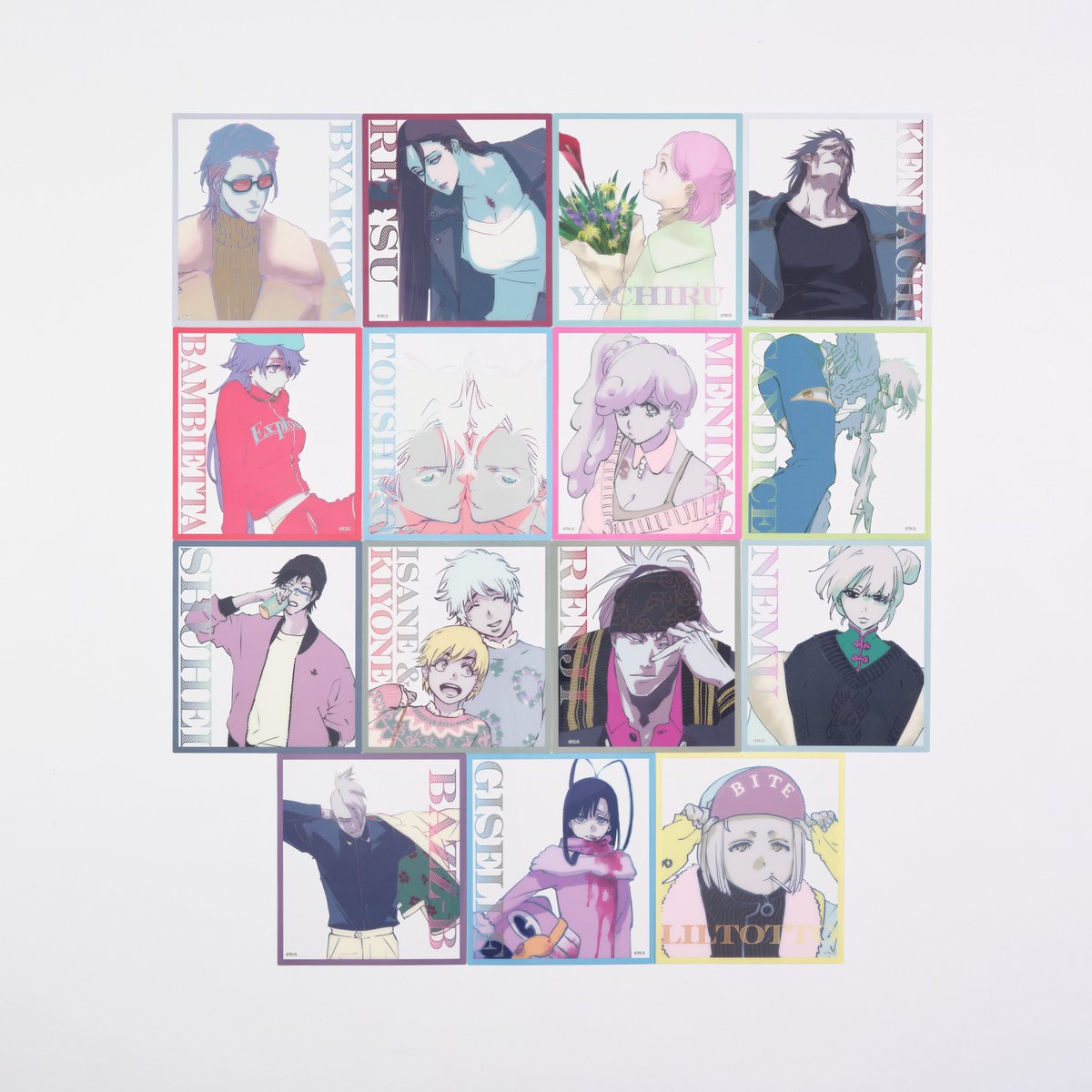◤グッズ紹介◢ ＝＝＝ クリアミニ色紙コレクション ～Klub Outside