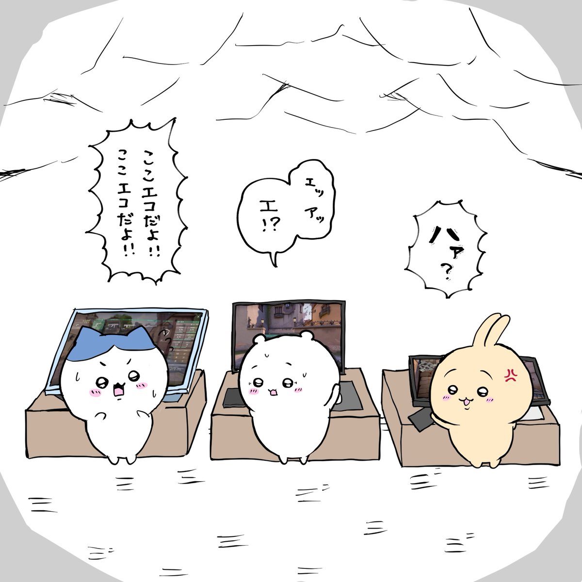 100日後にVALORANT引退するちいかわ｣ 4日目 #VALORANT