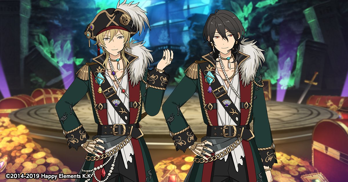 イベント情報】 イベント限定カード ⭐5 羽風 薫 ⭐4 朔間 零 ⭐3 大神