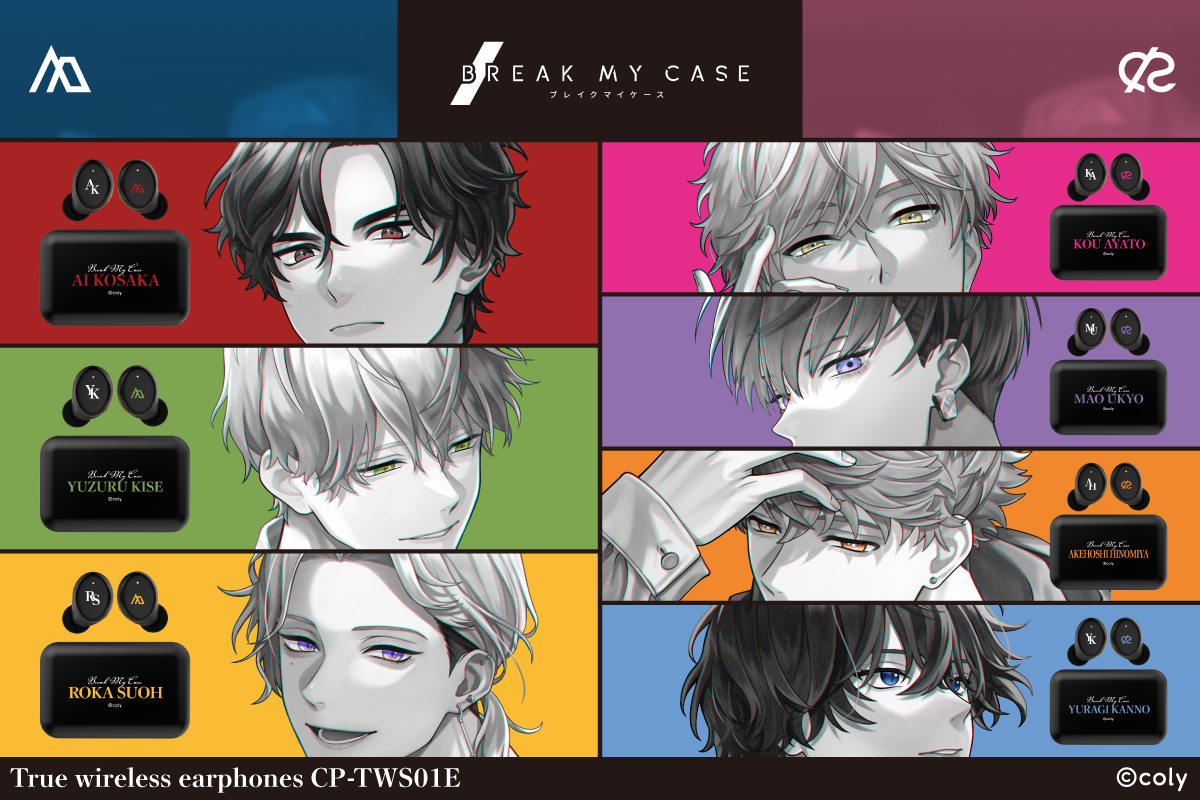 ブレイクマイケース🦋】 コラボワイヤレスイヤホン第1弾の受注販売が