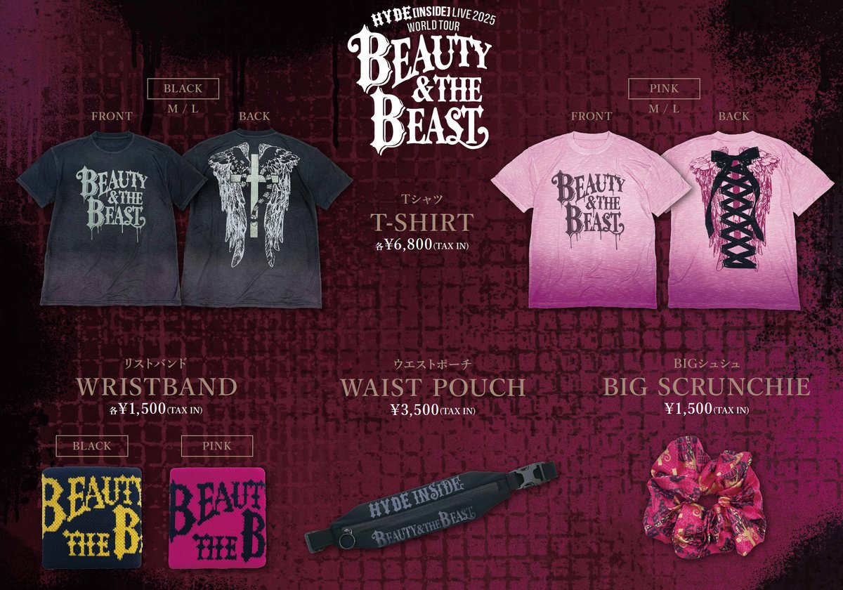 STAFF] 「HYDE [INSIDE] LIVE 2025 WORLD TOUR」BEAUTY & THE BEAST