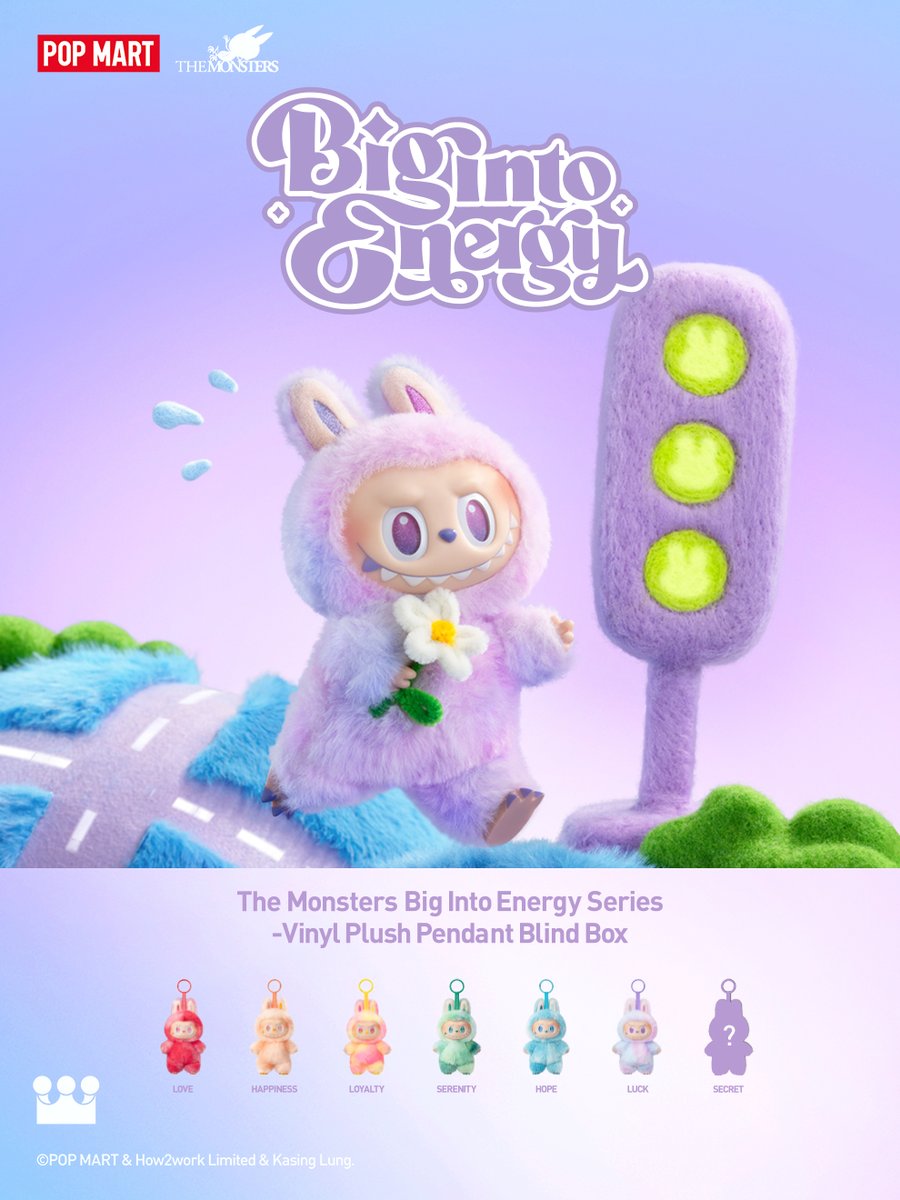 POP MART各ストアにでTHE MONSTERS Big into Energy シリーズ