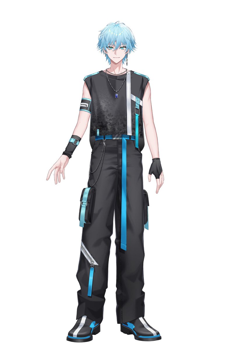 めておら Lapisさん(@mtor_lapis )のVtuberビジュアルを担当させて