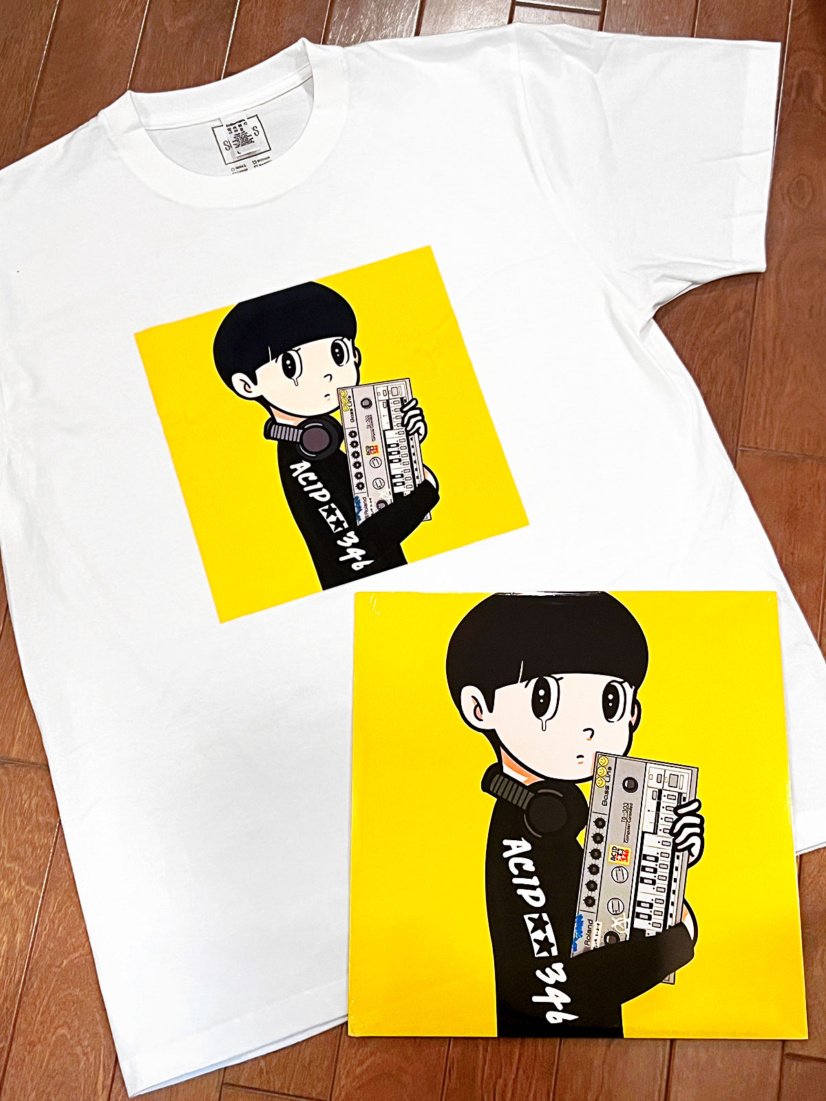 橋爪 悠也レコードTシャツ セット