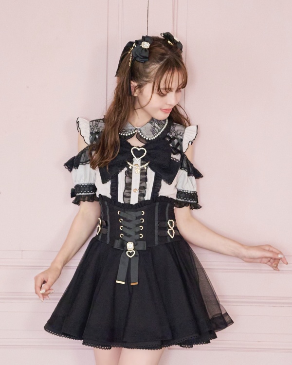 ❤︎ Recommend ❤︎ BIGリボンオープンショルダーブラウス 142-1004-0