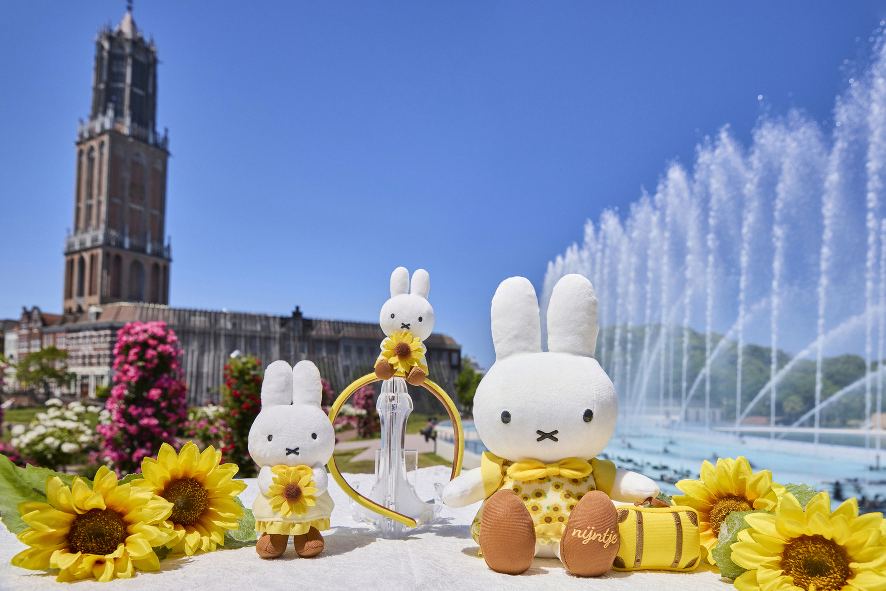 ミッフィー ハウステンボス限定 ぬいぐるみ サマーリゾートナインチェ