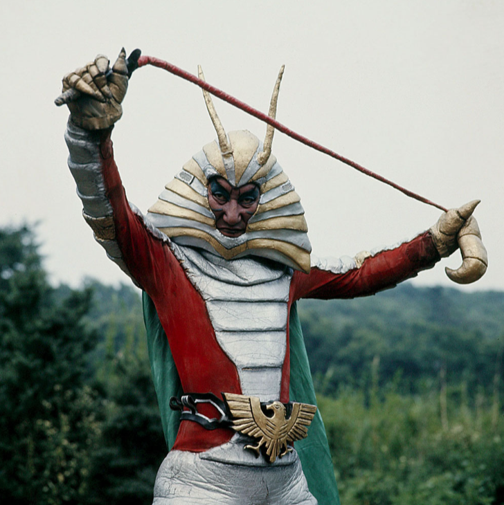 The 4 executives of Shocker/Gel-Shocker: 1. Colonel Zol (ゾル大佐