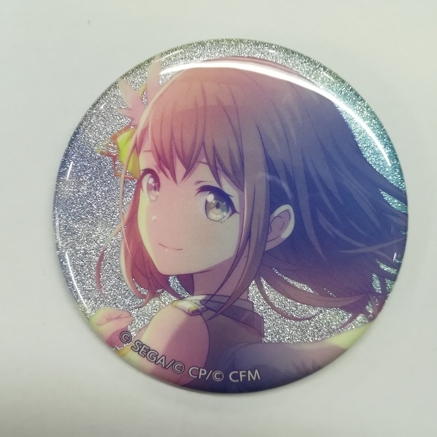 買取情報】 #プロジェクトセカイ #プロセカ グリッター缶バッジ 花里