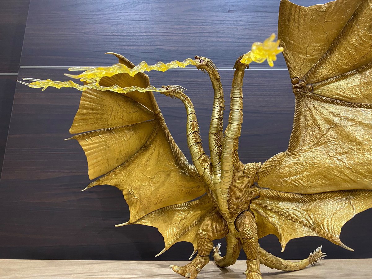 ハイヤトイズ キングギドラ (2019) 引力光線ver 評判が良かったKOM