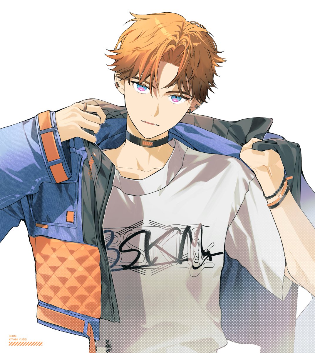 お仕事】にじさんじ北見遊征さんの新衣装担当させていただきました