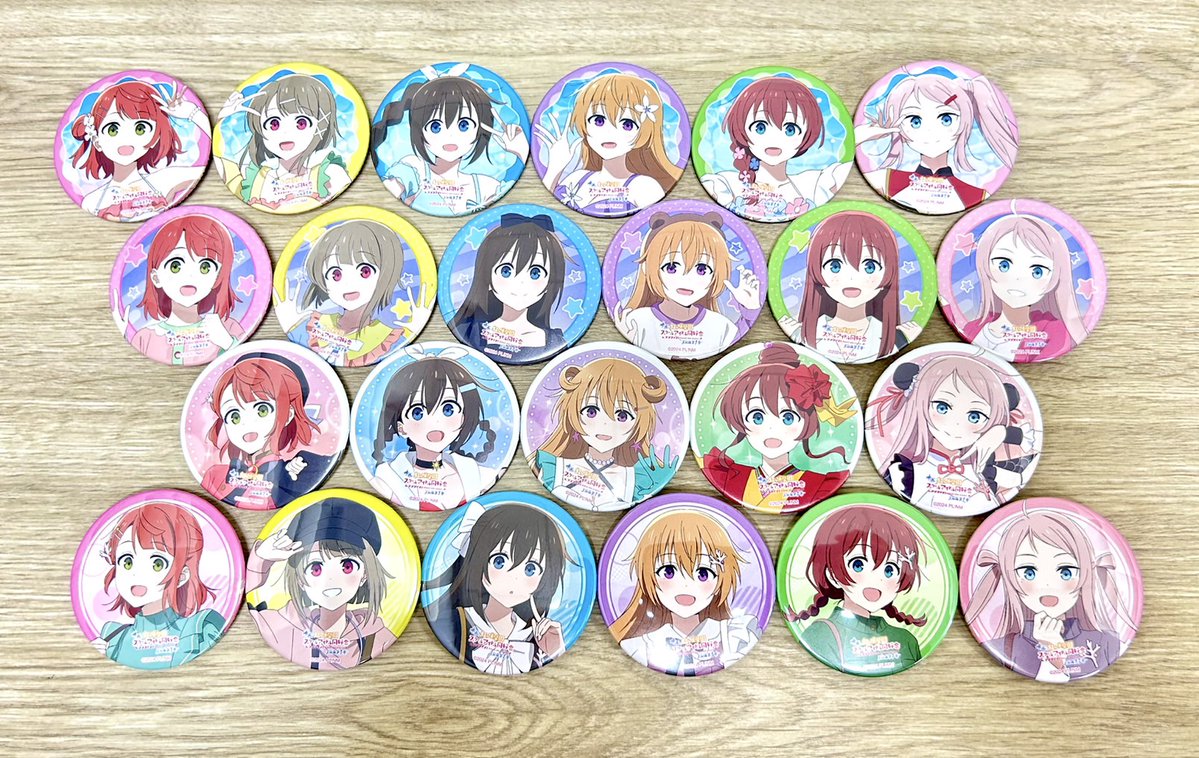 📢#えいがさき 劇場グッズ📢 トレーディング缶バッジ(全23種)販売中