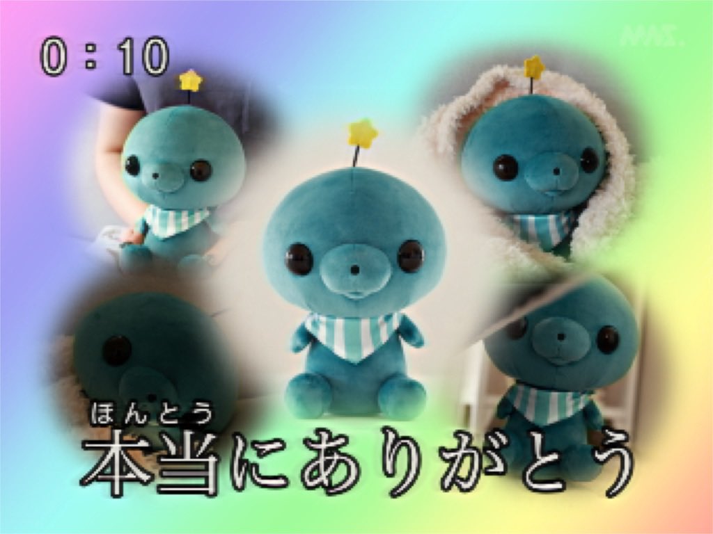 🎉ありがとう🎉】 （はかせ）ﾀﾏの ぬいぐるみｸﾗﾌｧﾝは ぶじ しゅう