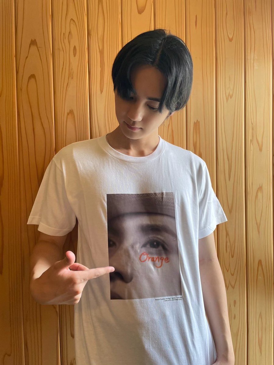 Tシャツデザイン解禁‼️ 吉野北人2nd写真集 『Orange』特別限定版
