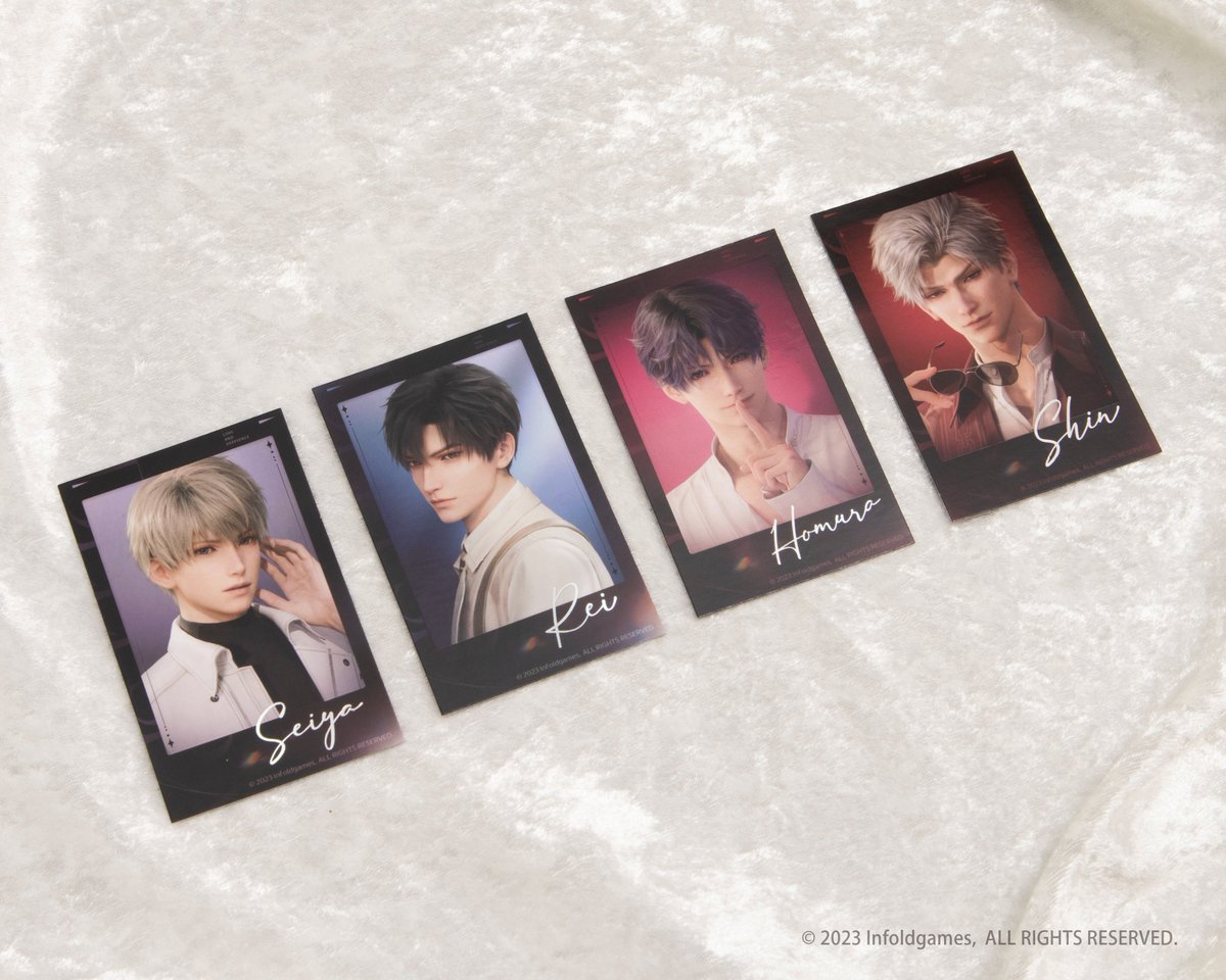 恋と深空』×SWEETS PARADISE ✨グッズ紹介✨ トレーディングチェキ風