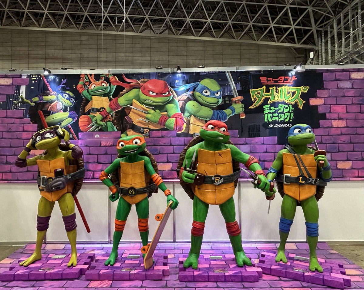 本日より10日まで幕張メッセで行われている東京コミコン2023にて