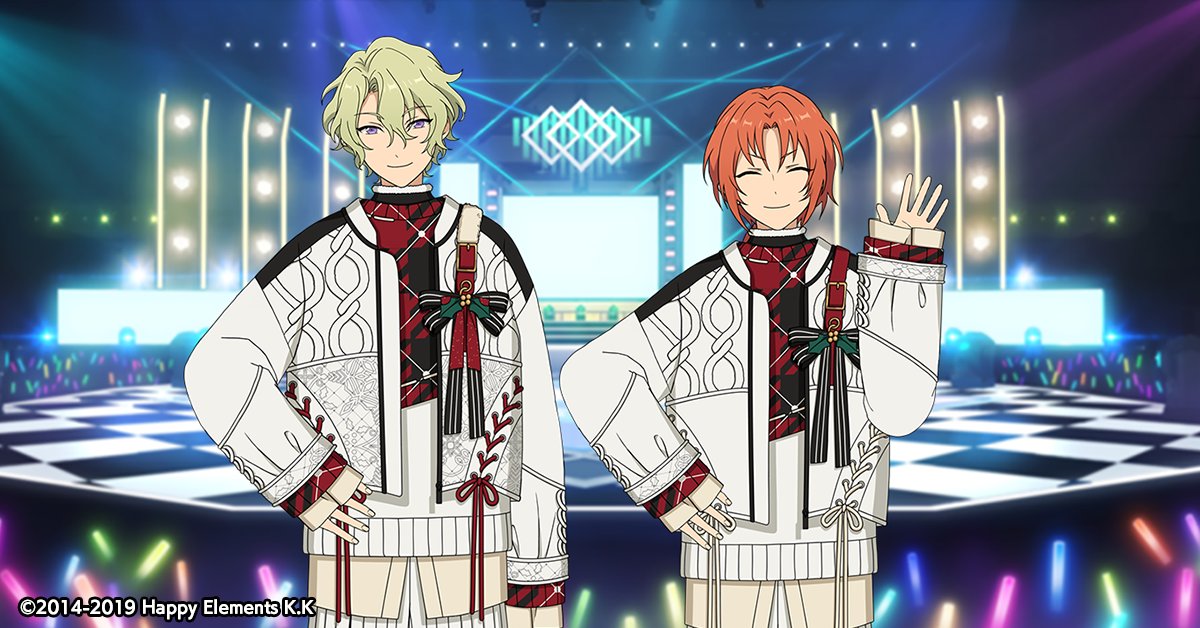 スカウト情報】 日和、レオ、つむぎのカードにはルーム衣装が付いてい