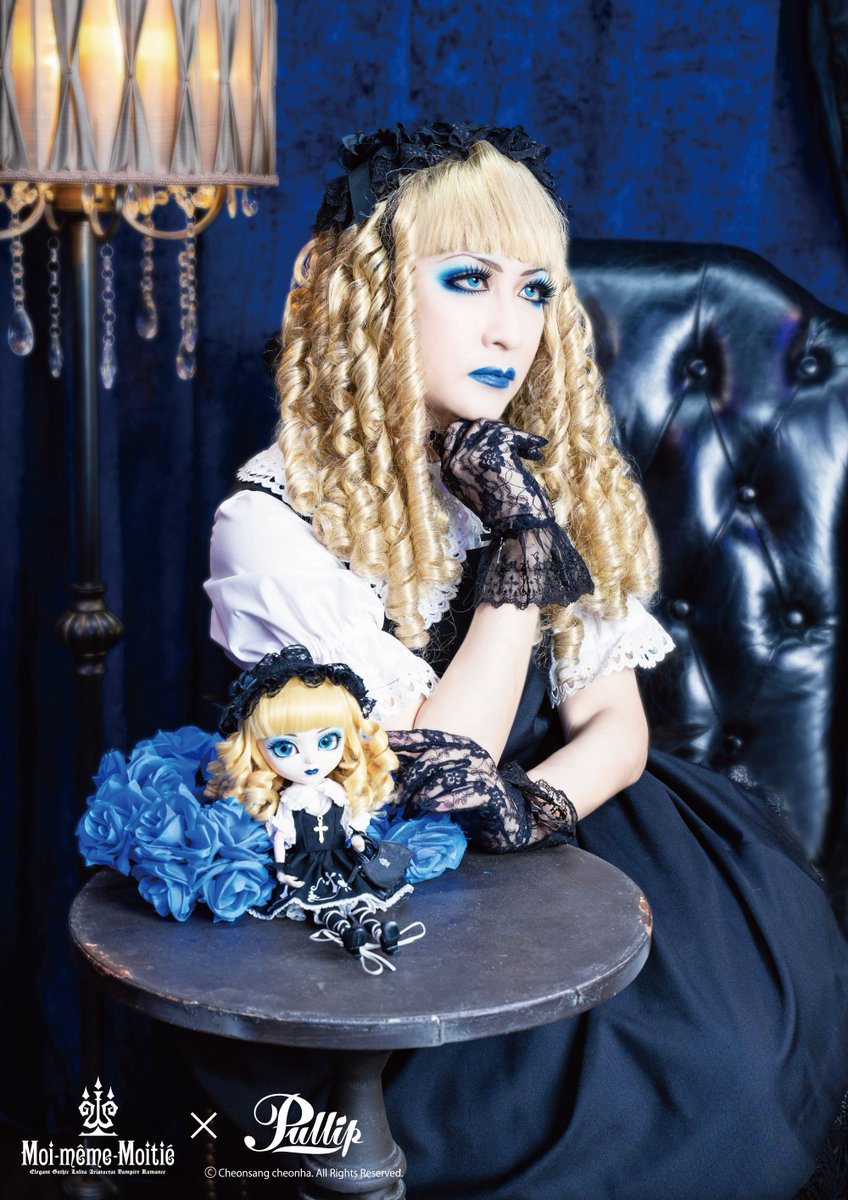 Mana様プーリップ再販】 金髪縦ロールのエレガントゴシックロリータの