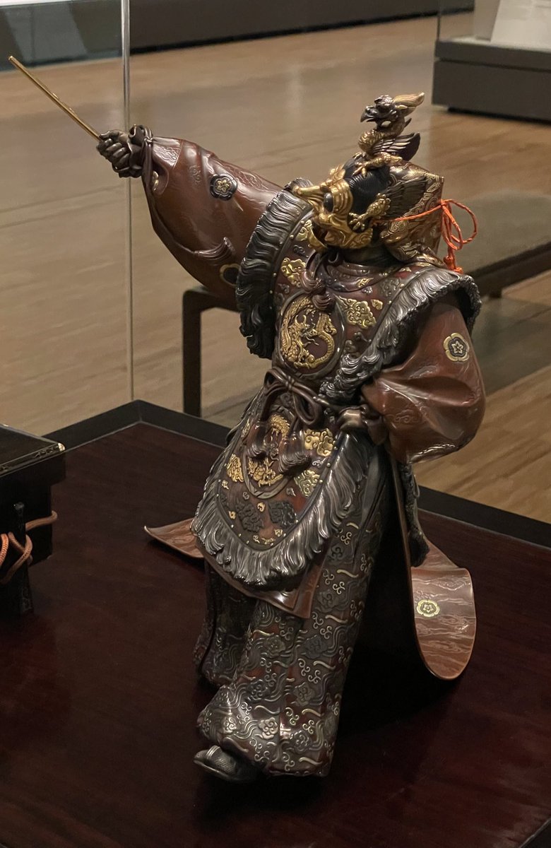 重要文化財 「蘭陵王置物」 海野勝珉 （明治23年(1890)) 皇居三の丸尚