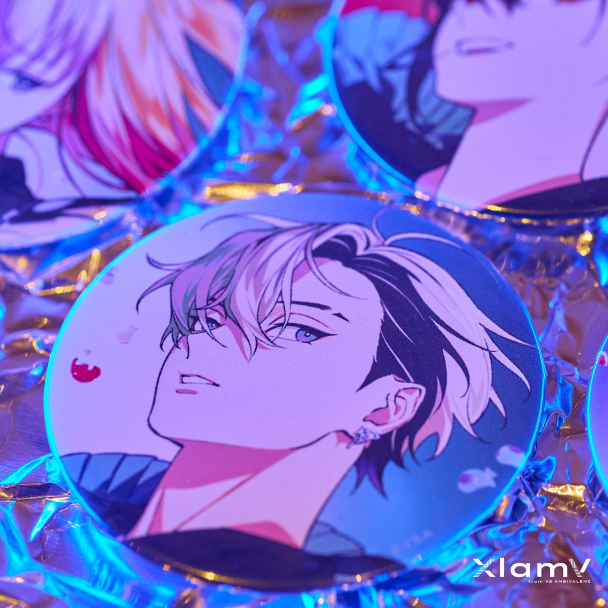 ビバレン XlamV climb 缶バッジ じんたろう ビバレン XlamV ジンタロウ