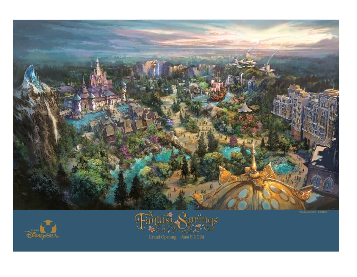 コンセプトスケッチを3か月連続でお届け！ 東京ディズニーシー