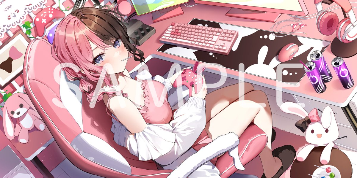 ぶいすぽっ！橘ひなのさんの【VSPO! GEAR ゲーミングキーボード