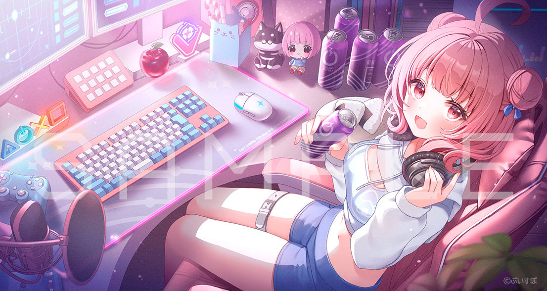 ぶいすぽっ！夢野あかりさんの『VSPO! GEAR ゲーミングキーボード