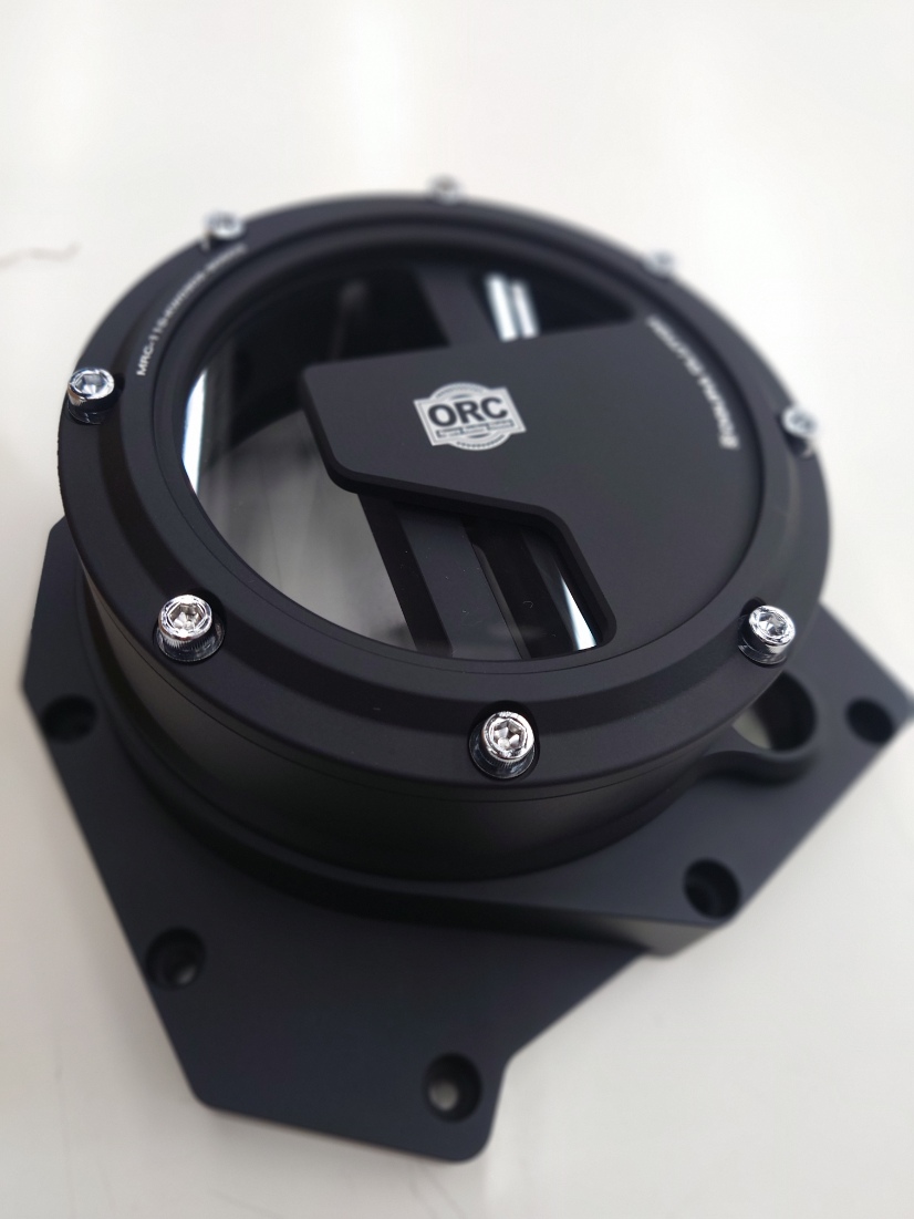 Z900RS ORCスケルトンクラッチカバー😍カバーだけも良し🥰カバー+ス