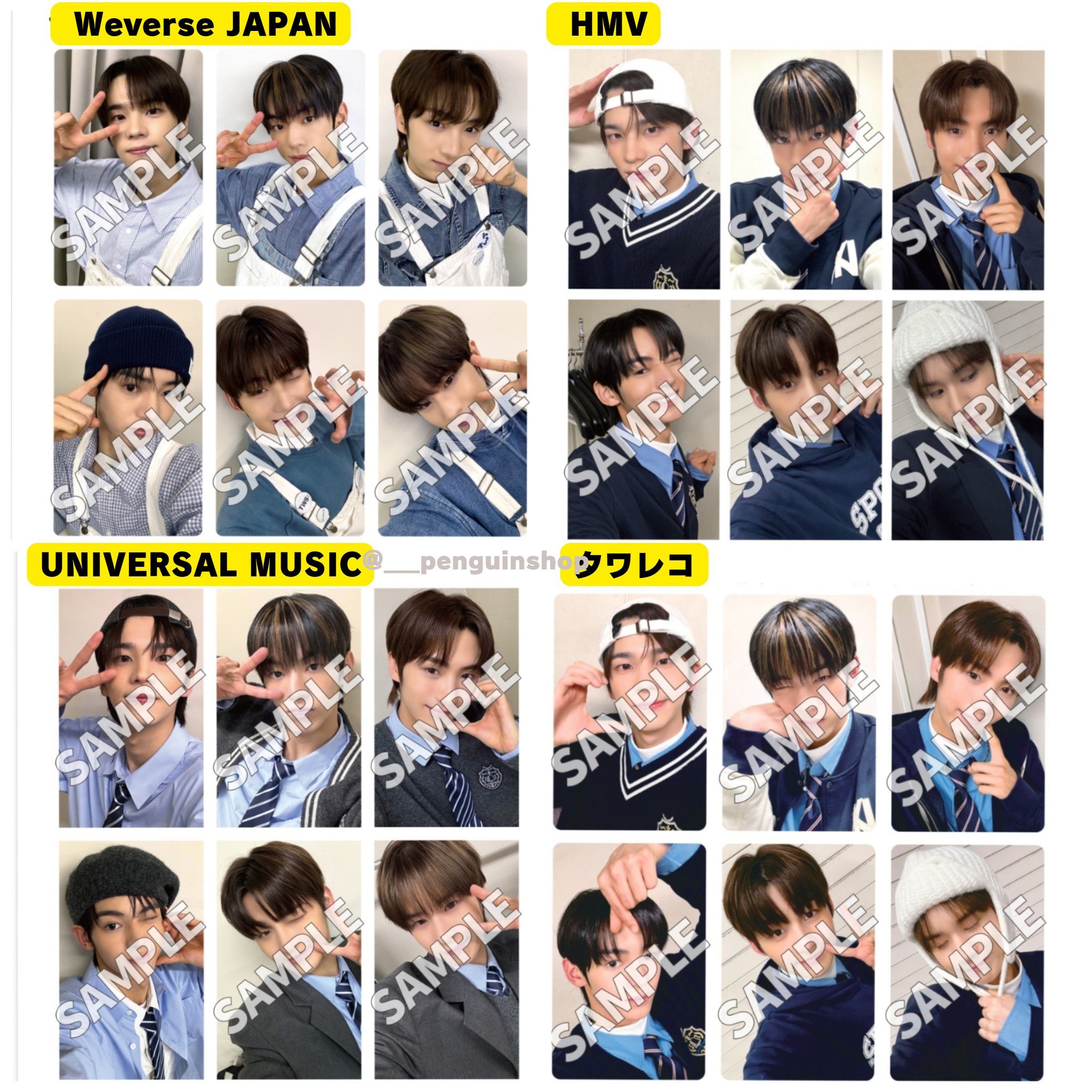 TWS ジフン Weverse ラキドロ トレカ TWS ドフン Weverse ラキドロ TWS