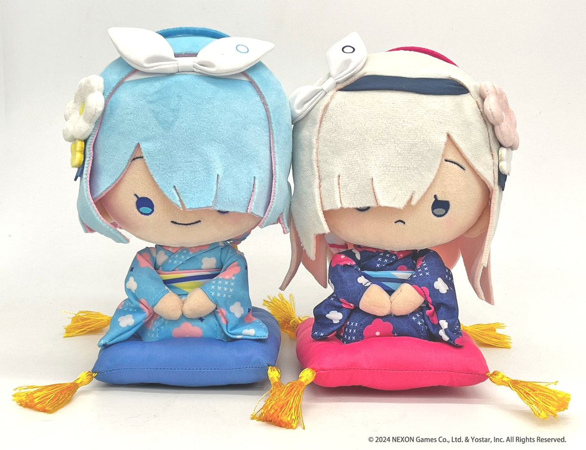 ブルアカ ×京都コラボ／​ お品切れておりました アロナ＆プラナ